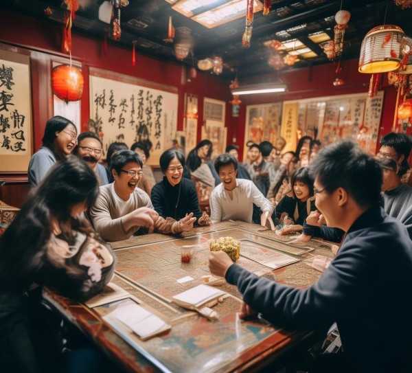 成语接龙乐传承，文化盛宴共分享,成语接龙乐趣多，传承文化共欢声,成语,第1张