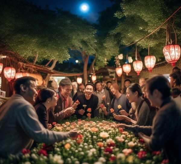 月映花前成语趣接龙，文化传承乐趣多,花前月下成语接龙，传承文化乐无穷,成语,第1张