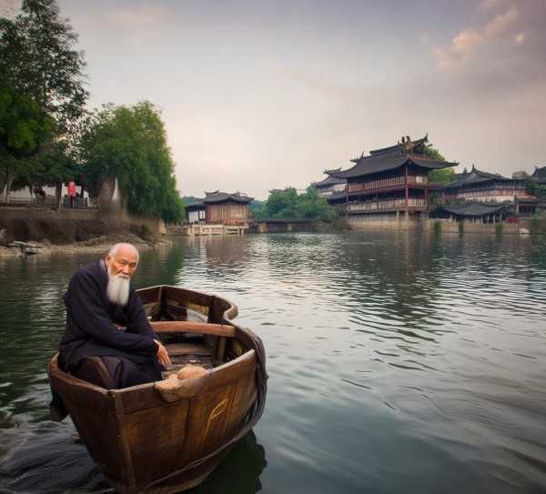 刻舟求剑，智慧穿越的古老考验,刻舟求剑，一场穿越的智慧考验,成语,第1张