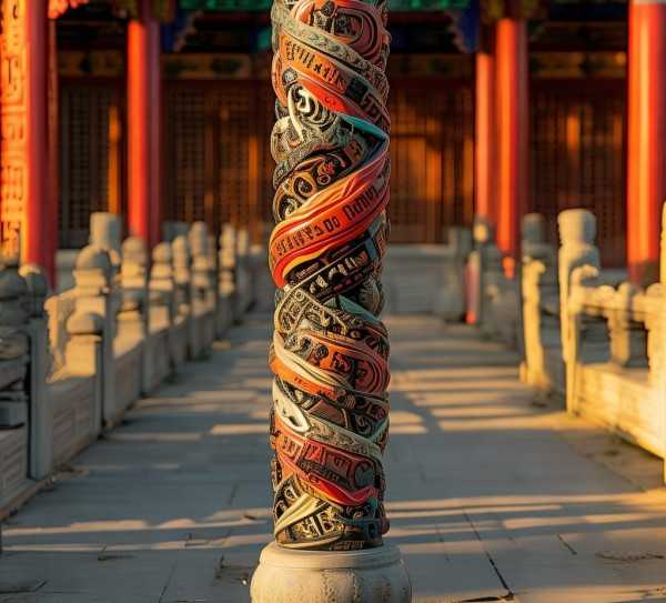 成语接龙柱，寓教于乐的文化传承之道