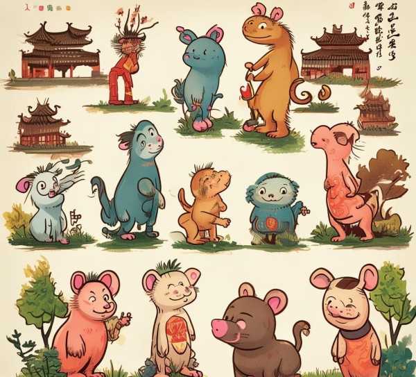生肖成语故事，生肖文化智慧之旅