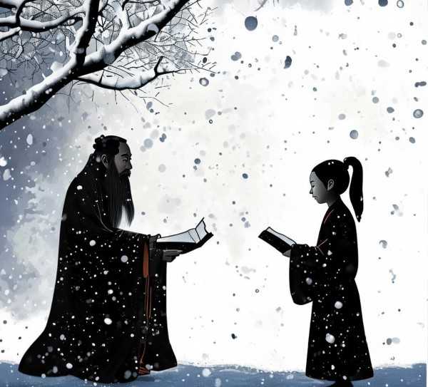 程门立雪，尊师重道的历史佳话,程门立雪，传承的尊师重道佳话,成语,第1张