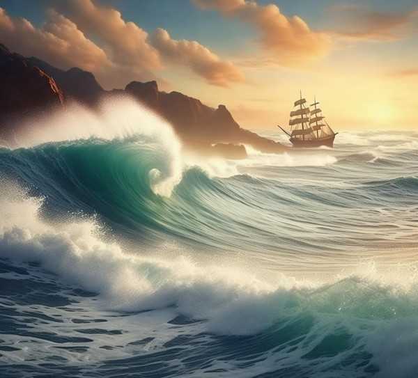 海洋词语与成语之美，波涛壮阔，海韵悠扬的探秘之旅,波涛壮阔，海韵悠扬—海洋词语及成语的魅力探析,成语,第1张