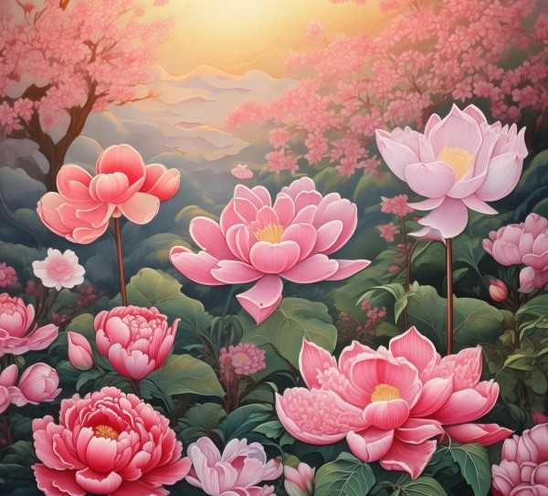 成语花园里的艺术魅力，揭秘比喻修辞的成语之美,成语之花，探寻带有比喻方法的成语之美,成语,比喻,第1张