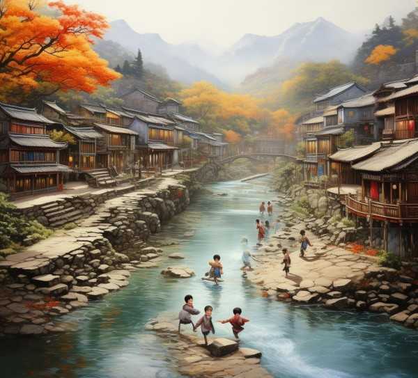 河山壮丽，成语接龙，文化传承之旅,以河字开头的成语接龙，传承文化之美,成语,第1张