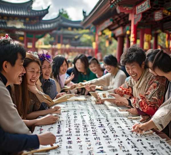 成语接龙，智慧飞扬，文化传承之旅,我成语接龙——传承文化，智慧飞扬,成语,第1张
