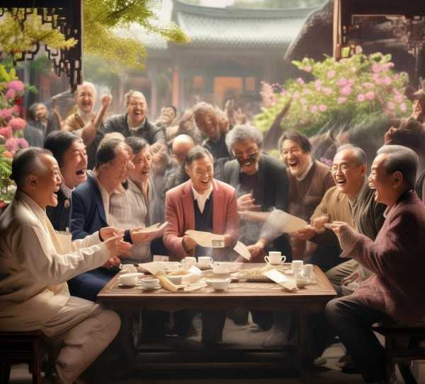 成语接龙乐，文化传承韵,成语接龙日，传承文化，乐在其中,成语,第1张